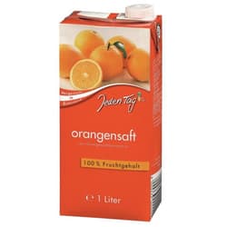 Jeden Tag Orangensaft 100%