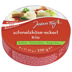 Jeden Tag Schmelzkäse Ecken Trio