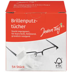Jeden Tag Brillenputztücher