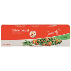 Jeden Tag Gefrierbeutel Zip 3l