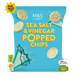 Marks & Spencer Sea Salt & Vinegar Popped Chips