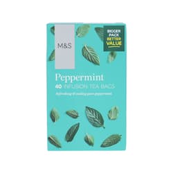 Marks & Spencer Peppermint Infusion Tea Bags