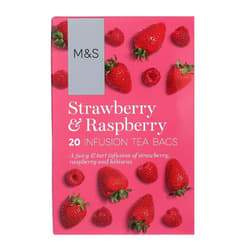 Marks & Spencer Strawberry & Raspberry Infusion Tea Bags