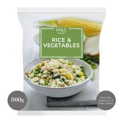 Marks & Spencer Rice & Vegetables (tiefgekühlt)