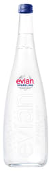 Evian Prickelnd Glas