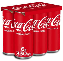 Coca-Cola Regular 6x330ml (EinwegPFAND)