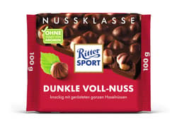 Ritter Sport Dunkle Voll-Nuss
