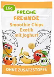 Freche Freunde BIO Smoothie Chips Exotic with yoghurt 