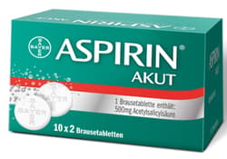 Aspirin Akut 500 mg Brausetabletten