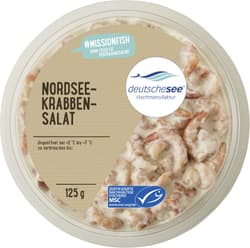 Deutsche See salad with north sea crabs