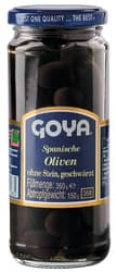 Goya Schwarze Oliven ohne Stein