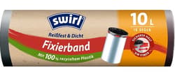 Swirl® bin liner with elasticated fastening strap 10L