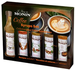 Monin Sirup Flavoured Coffee Set 5x50ml