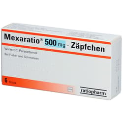 Mexaratio 500 mg  Zäpfchen
