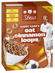 3Bears X Harry Kane's Oat Cinnamon Loops