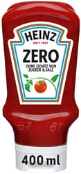 Heinz Tomato Ketchup ohne Zusatz von Zucker und Salz