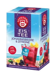Teekanne Eistee Johannisbeere Zitrone Teebeutel