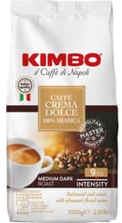 KIMBO Coffee Crema Dolce 100% Arabica Whole Beans