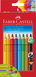 Faber- Castell coloured pencil Jumbo Grip promotional case 8+1+1