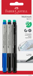 Faber-Castell Marker Multimark 2x non-perm. + 1x perm.