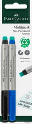 Faber-Castell marker Multimark non-perm. F 2x BK