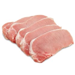Schweine Minutensteaks geschnitten