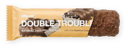 Vilgain Double Trouble Protein Bar Hazelnut Cream with Milk Chocolate