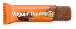 Vilgain Double Trouble Protein Bar Erdnüsse mit Salzkaramell