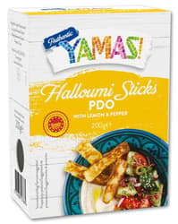 YAMAS Halloumi Sticks PDO Zitrone und Pfeffer