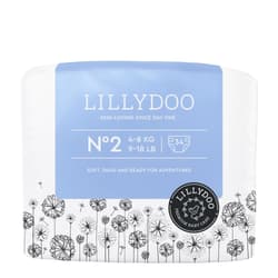 LILLYDOO nappies size 2, 4-8 kg, 34 pieces