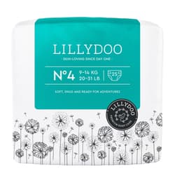 LILLYDOO nappies size 4, 9-14 kg, 25 pieces