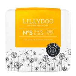 LILLYDOO nappies size 5, 11-16 kg, 22 pieces