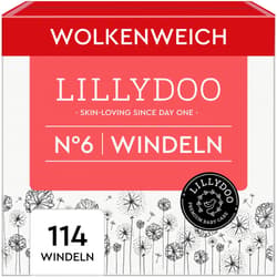 LILLYDOO nappies size 6, monthly box, 114 pieces