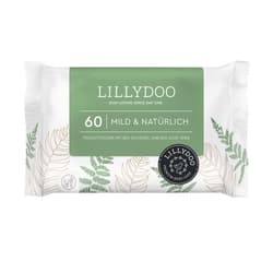 LILLYDOO green natural wet wipes, 60 pieces