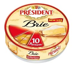 President Brie in portions