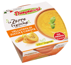 DimmidiSi Kürbis Karotten Cremesuppe