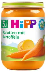 HiPP BIO Gemüse Früh-Karotten mit Kartoffeln, ab dem 5. Monat