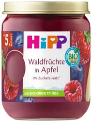 HiPP BIO Fruit Forest fruits in apple, from the 5th month