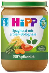HiPP BIO Spaghetti with Pea Bolognese, from 6 months