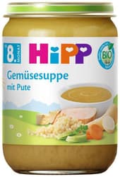 HiPP BIO Vegetable soup with turkey, from 8 months