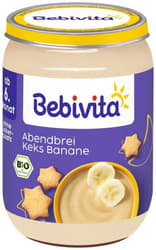 Bebivita Abendbrei Keks Banane, ab dem 6. Monat