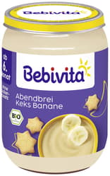 Bebivita Abendbrei Keks Banane, ab dem 6. Monat