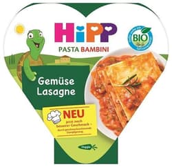 HiPP BIO Vegetable Lasagne, from 1 year of age