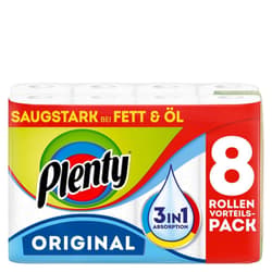 Plenty kitchen roll Original 8 rolls