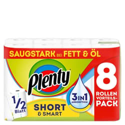 Plenty kitchen roll Short & Smart 8 rolls