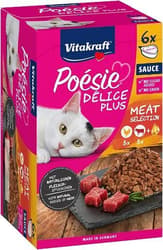 Vitakraft Poésie Délice Plus MP Huhn+Rind 6x85g