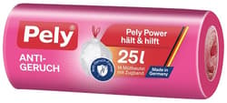 Pely® KLIMA-NEUTRAL Zugband-Beutel Anti-Geruch, 25L, 14 Stück