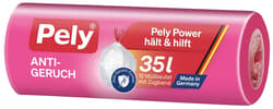 Pely® KLIMA-NEUTRAL Zugband-Beutel Anti-Geruch, 35L, 12 Stück
