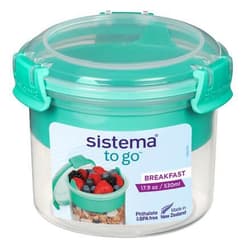 Sistema Breakfast TO GO Frühstücksbehälter inkl. Löffel, 530 ml