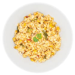 Pappudia Reispfanne mit Huhn "Mexican Style"